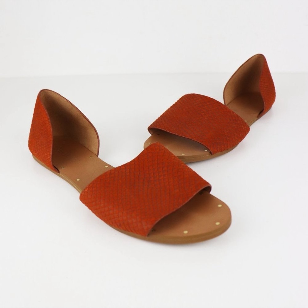 Madewell The Thea Sandal Embossed Soft Leather, size 8 - Picture 4 of 9